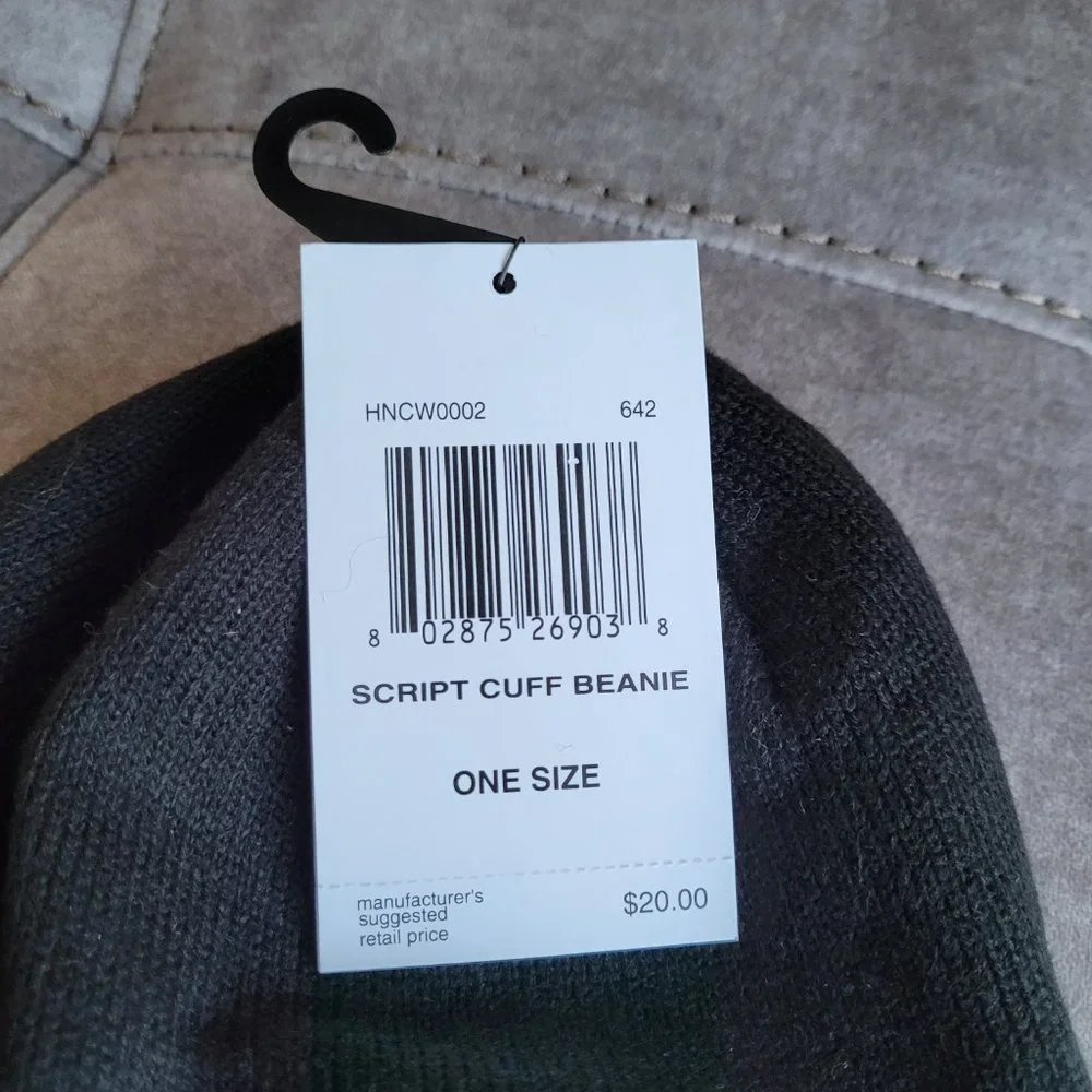 NWT Hurley Girls Knit Beanie Hat